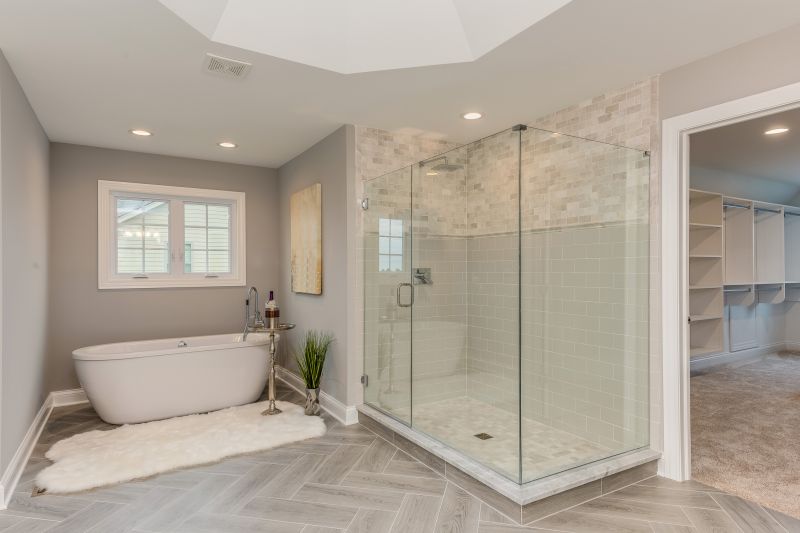 Spacious Walk-in Shower