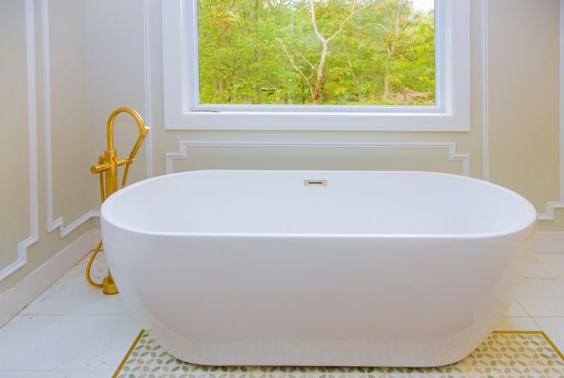 Newly Installed Bathtub